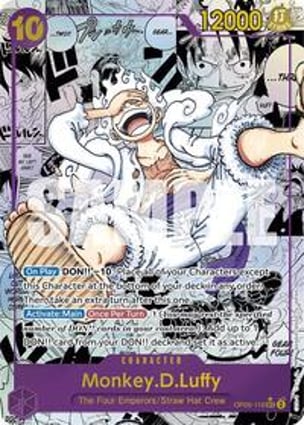 Monkey.D.Luffy (OP05-119) (Manga) | One Piece | MYP Cards