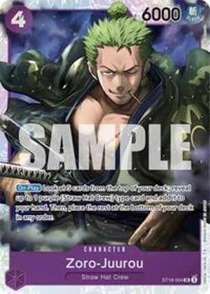 IU トレカ Zoro-Juurou (ST18-004) | One Piece | MYP Cards
