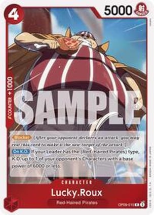 LE’RURE Kirakira check onepiece Lucky.Roux | One Piece | MYP Cards