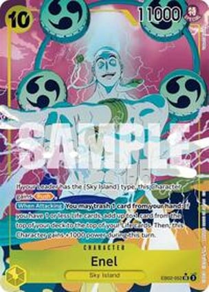Enel (Alternate Art) | One Piece | MYP Cards
