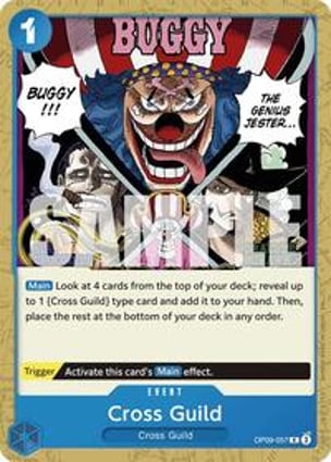 BUGGYクロスギルド R PSA10 Cross Guild (Reprint) | One Piece | MYP Cards