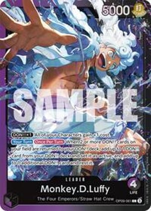 Monkey.D.Luffy (OP09-061) | One Piece | MYP Cards