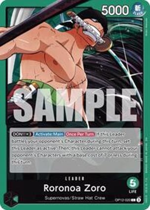Roronoa Zoro (020) | One Piece | MYP Cards