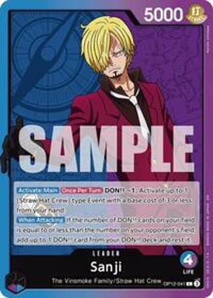 Sanji (041) | One Piece | MYP Cards