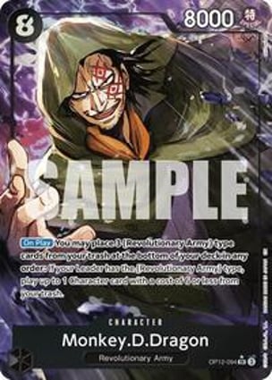 Monkey.D.Dragon (Alternate Art) | One Piece | MYP Cards