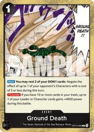 Ground Death | One Piece | MYP Cards