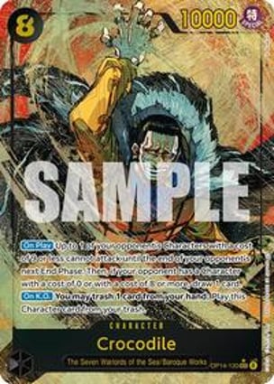 Crocodile - OP14-120 (Alternate Art) | One Piece | MYP Cards