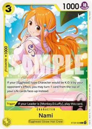 Nami (Full Art) | One Piece | MYP Cards