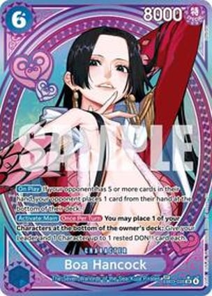 BoA SOUL 30周年記念カード トレカ SM ENTERTAINMENT Histórico de Preços - Boa Hancock (SP) | One Piece | MYP Cards