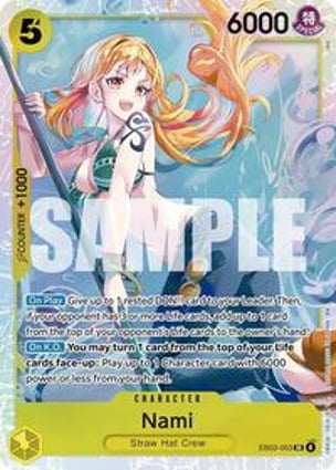 Nami (053) | One Piece | MYP Cards