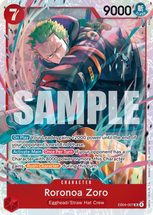 Roronoa Zoro (EB04-007) (Alternate Art) | One Piece | MYP Cards