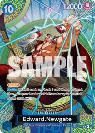 ニューゲート　sp Edward.Newgate (SP) | One Piece | MYP Cards