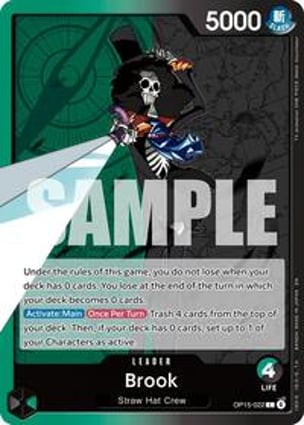 Brook (OP15-022) (Alternate Art) | One Piece | MYP Cards