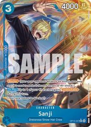 Sanji (OP15-047) (Alternate Art) | One Piece | MYP Cards