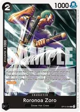 Roronoa Zoro (OP15-094) | One Piece | MYP Cards