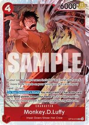 Monkey.D.Luffy | One Piece | MYP Cards