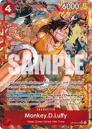 Monkey.D.Luffy (Alternate Art) | One Piece | MYP Cards