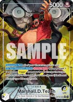 Marshall.D.Teach (080) (Alternate Art) | One Piece | MYP Cards