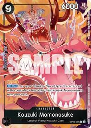 Kouzuki Momonosuke (085) | One Piece | MYP Cards