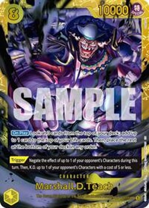 Marshall.D.Teach (119) | One Piece | MYP Cards