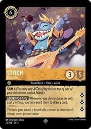 PSA10DISNEY LORCANA スティッチ プロモ380 Stitch - Rock Star | Lorcana | MYP Cards