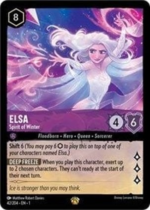 Elsa - Spirit of Winter | Lorcana | MYP Cards