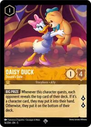 Daisy Duck - Donald's Date | Lorcana | MYP Cards