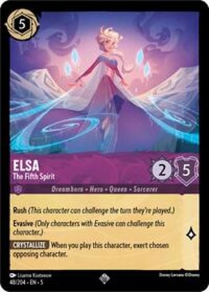 Elsa - The Fifth Spirit | Lorcana | MYP Cards