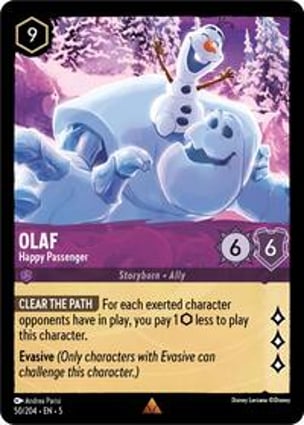 Olaf - Happy Passenger | Lorcana | MYP Cards