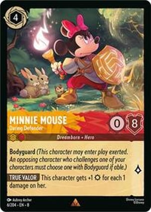 Minnie Mouse - Daring Defender | Lorcana | MYP Cards