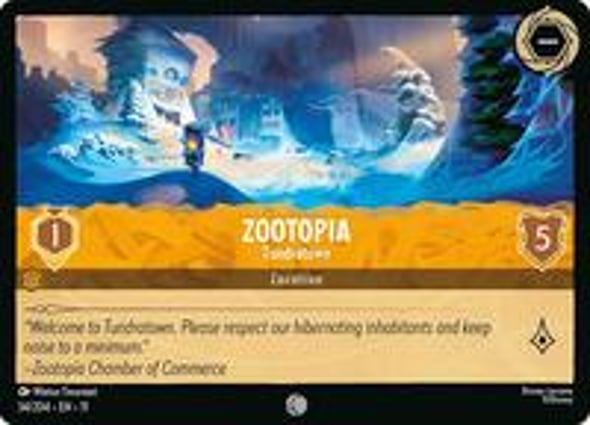 Zootopia - Tundratown | Lorcana | MYP Cards