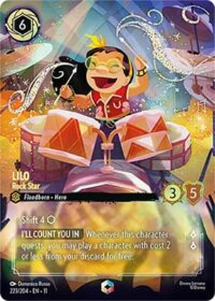 Lilo - Rock Star (Enchanted) | Lorcana | MYP Cards
