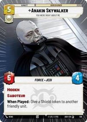 Anakin Skywalker - You Were Right About Me (Hyperspace) | Star