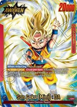 Son Goku (Mini) : DA | DBS: Fusion World | MYP Cards