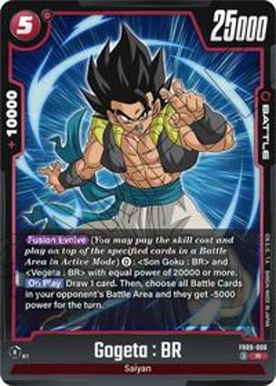 Gogeta : BR - FB09-007 | DBS: Fusion World | MYP Cards