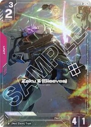 Zaku III (Sleeves) (Store Tournament Winner Pack 02) | Gundam Card