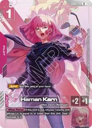 Haman Karn (Newtype Challenge 2025 Mission 3) | Gundam Card Game