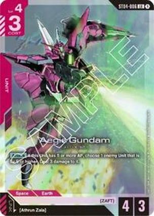 Aegis Gundam | Gundam Card Game | MYP Cards