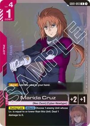 Marida Cruz | Gundam Card Game | MYP Cards