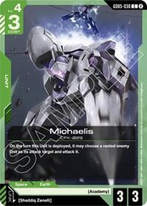 Michaelis | Gundam Card Game | MYP Cards