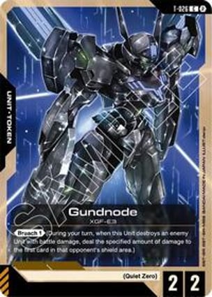Gundnode (T-026) | Gundam Card Game | MYP Cards