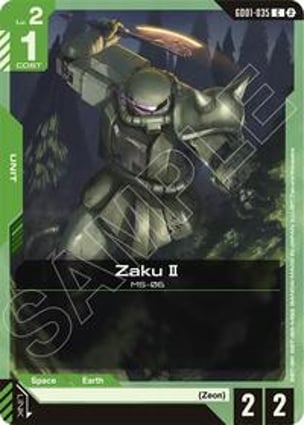 Zaku II | Gundam | MYP Cards