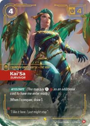 Kai'Sa - Survivor (Alternate Art) | Riftbound: League of