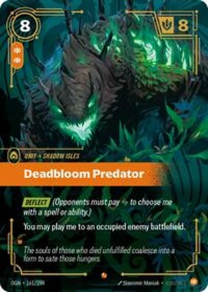 riftbound deadbloom predator 2枚 Deadbloom Predator | Riftbound: League of Legends | MYP Cards