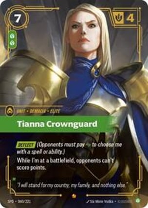 Tianna Crownguard | Riftbound: League of Legends | MYP Cards