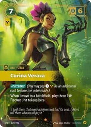その他  Rift Corina Veraza | Riftbound: League of Legends | MYP Cards