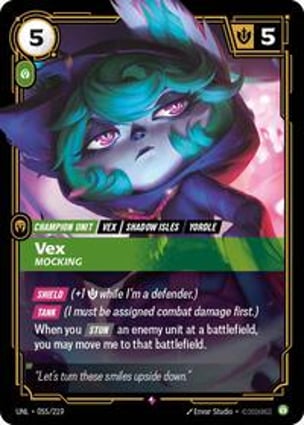 Vex - Mocking | Riftbound: League of Legends | MYP Cards