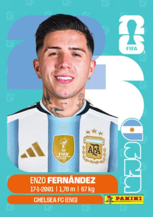 Enzo Fernandez - ARG8 | Copa do Mundo 2026 | MYP Cards