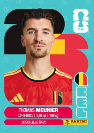 Youri Tielemans - BEL9 | Copa do Mundo 2026 | MYP Cards
