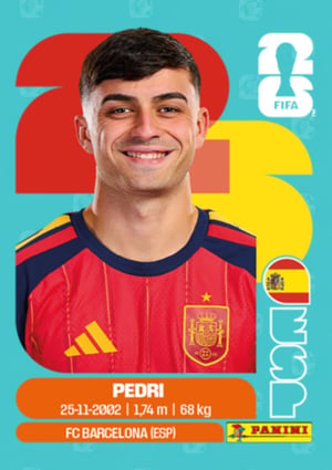 スポーツ選手 PANINI RODRI 09/10 Rodri - ESP10 | Copa do Mundo 2026 | MYP Cards